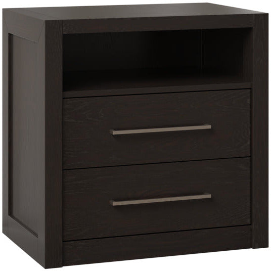 QW Amish Hunter 2 Drawer Nightstand