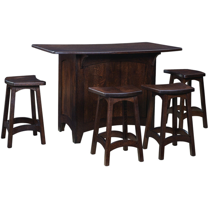 QW Amish Illusion Barstool RXQV-ILLUSION24BARSTOOL