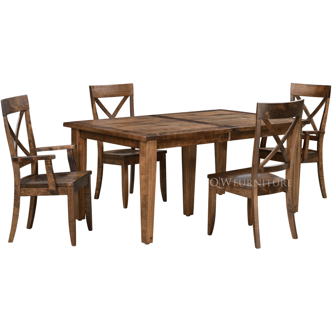 QW Amish Jackson 7pc Dining Set