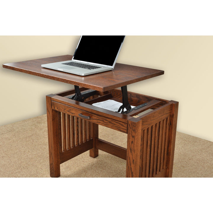 QW Amish JD Mission 36" Sit/Stand Desk