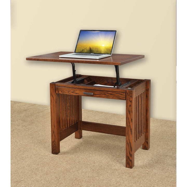 QW Amish JD Mission 36" Sit/Stand Desk