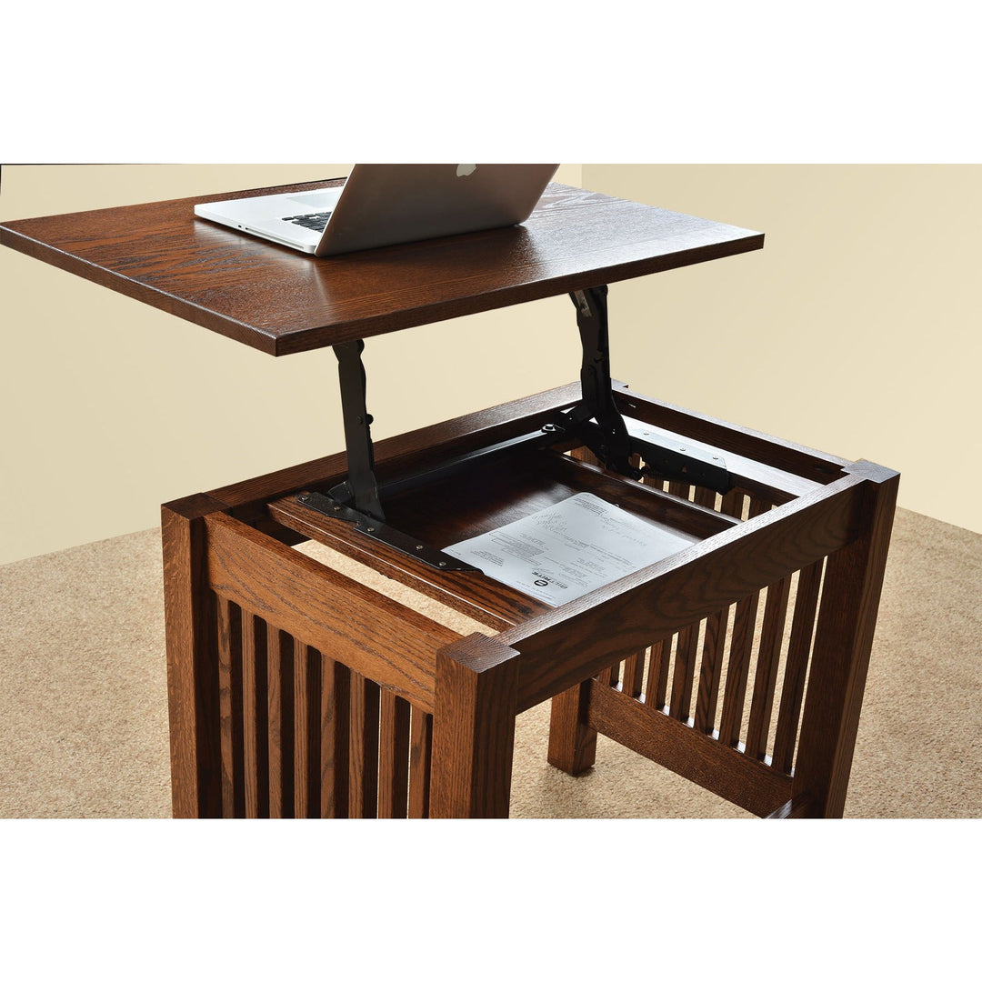 QW Amish JD Mission 36" Sit/Stand Desk