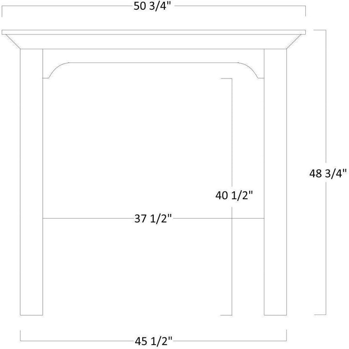 QW Amish Jefferson Lateral File & Bookshelf