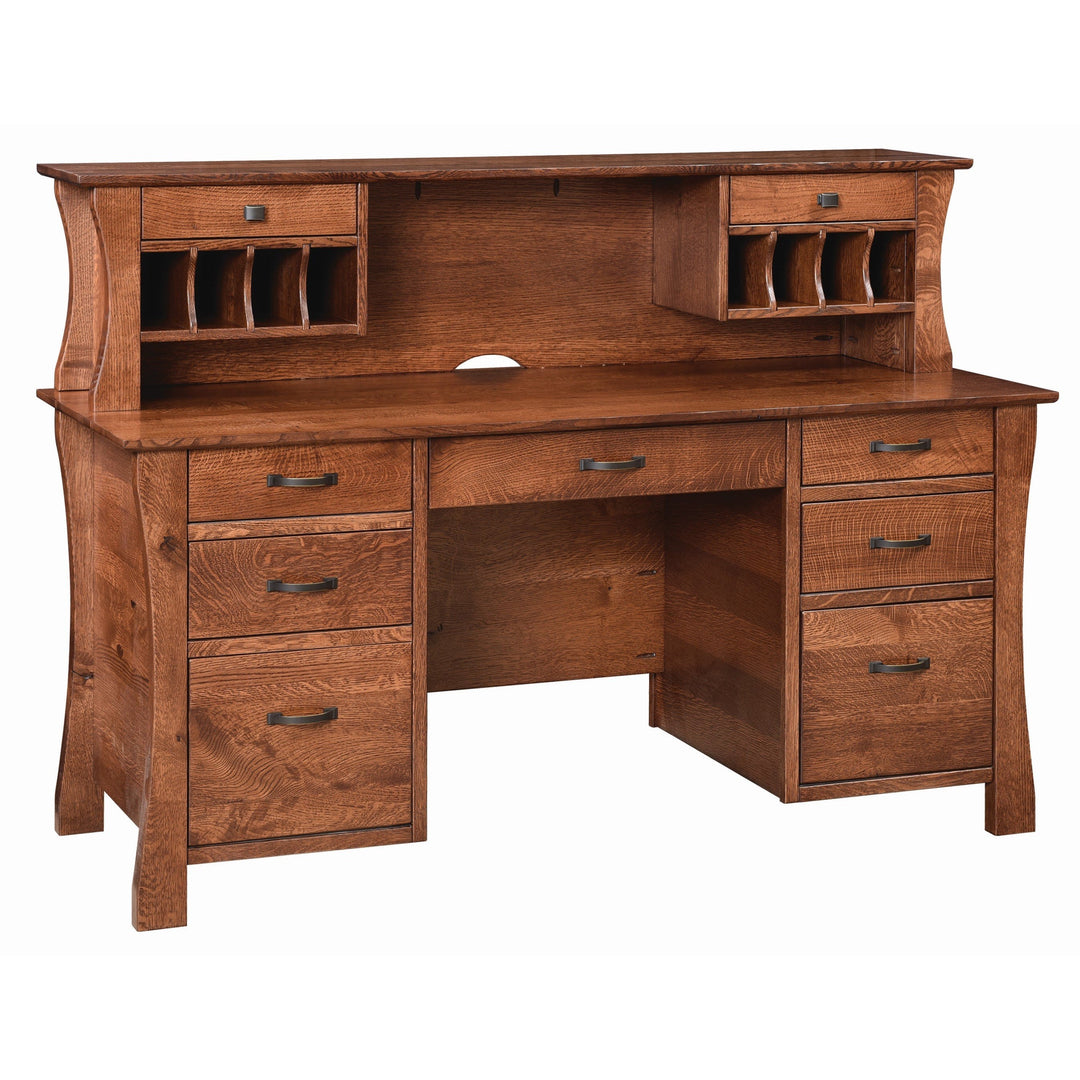 QW Amish Kapernaum Desk w/ Optional Low Hutch