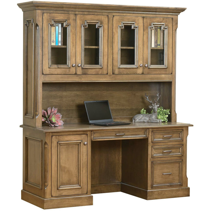 QW Amish Kensington Credenza and Optional Hutch