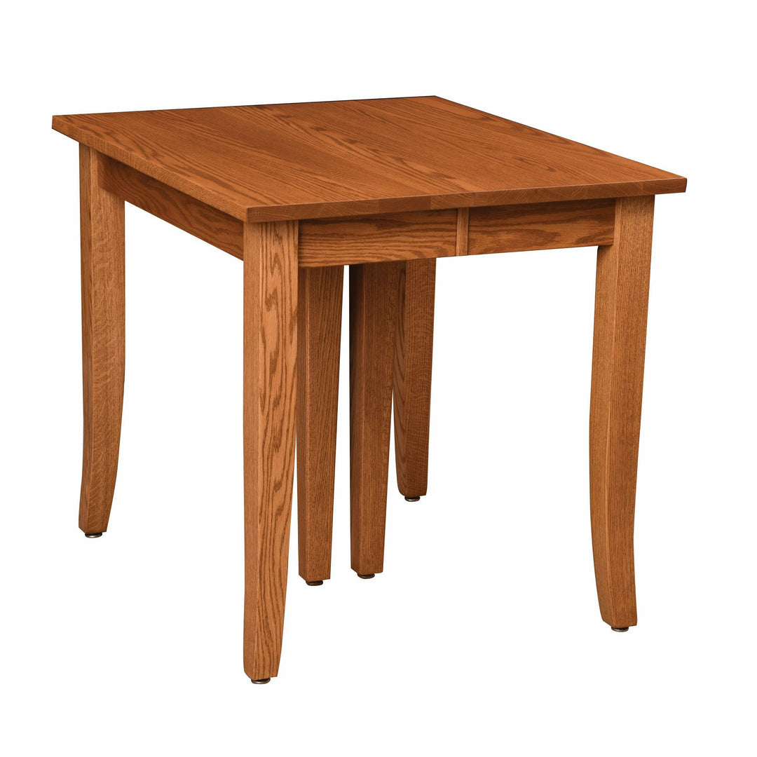 QW Amish Keystone Expandable Leg Table