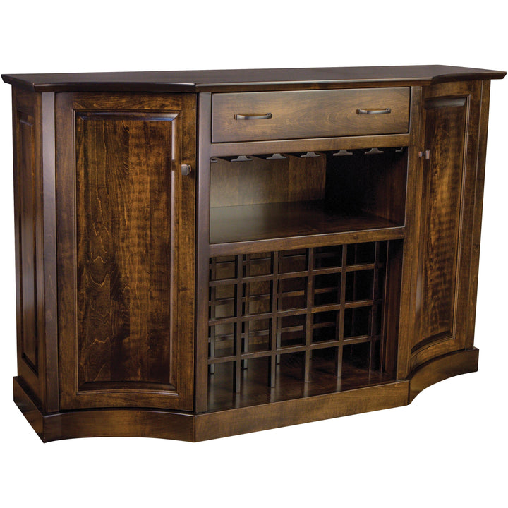 QW Amish Kimberly Wine Cabinet