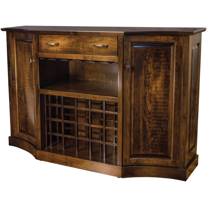 QW Amish Kimberly Wine Cabinet