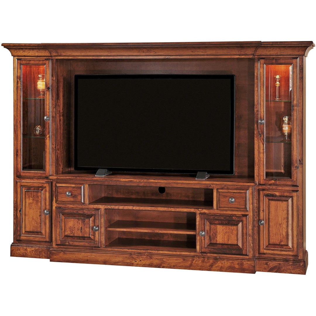 QW Amish Kincade Wall Unit SPLC-SC-66W KINCADE