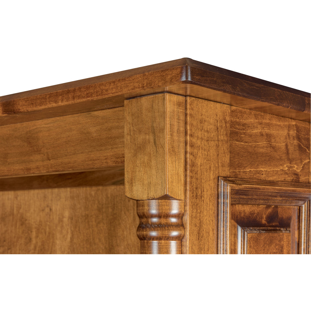 QW Amish Kincaid Credenza with Optional Hutch