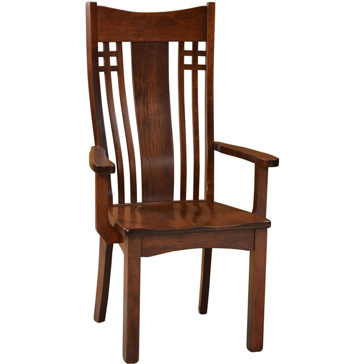 QW Amish Larson Mission Arm Chair WIPG-1701