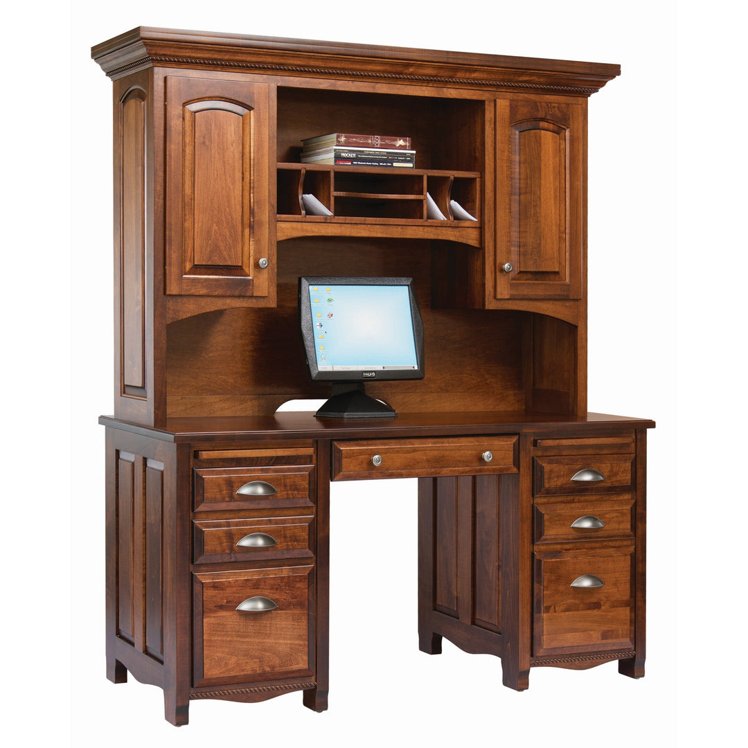 QW Amish Laurel Desk w/ Optional Hutch