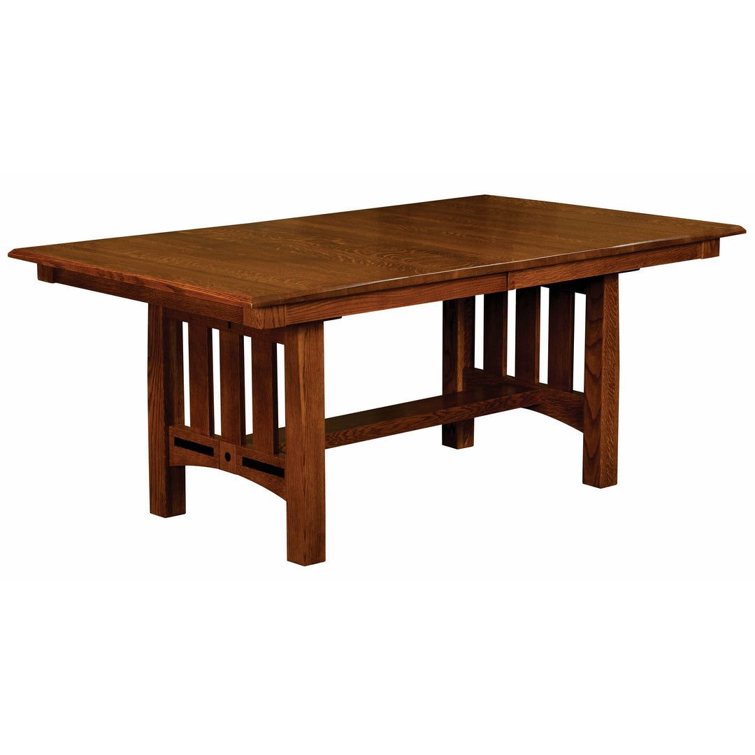 QW Amish Lavega Trestle Table