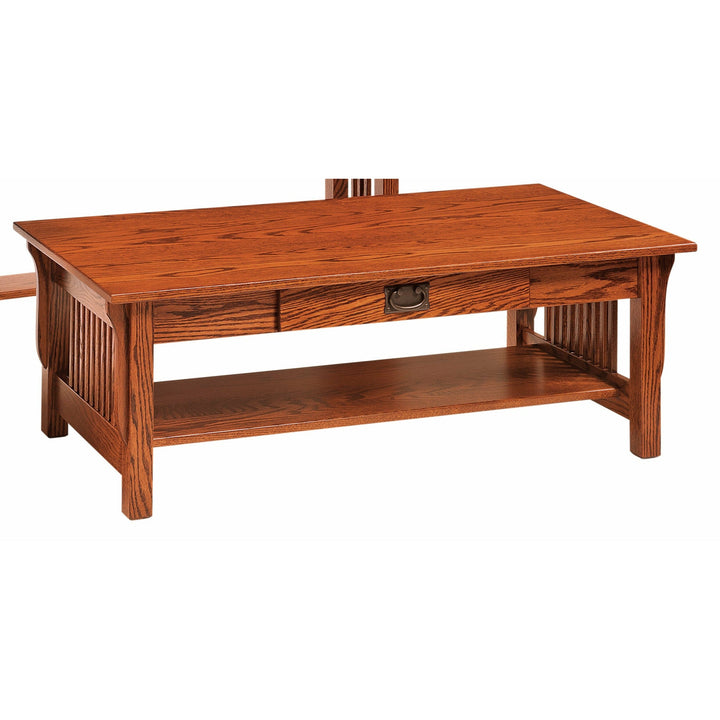 QW Amish Leah Mission Coffee Table COPV-LE2448C