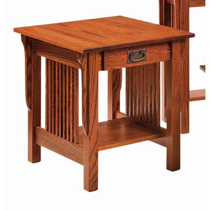 QW Amish Leah Mission End Table COPV-LE2224E