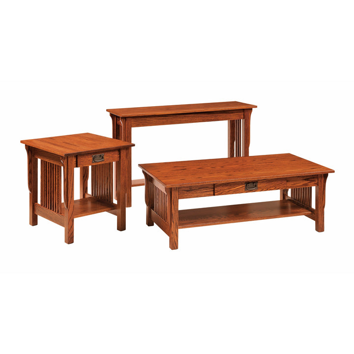 QW Amish Leah Mission Sofa Table COPV-LE1448S