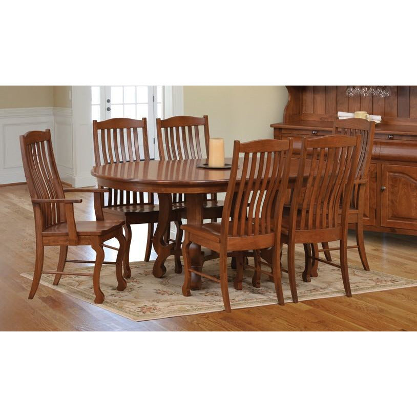 QW Amish Arlington 7pc Dining Set