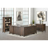 QW Amish Leon L Shape Desk w/ Optional Hutch