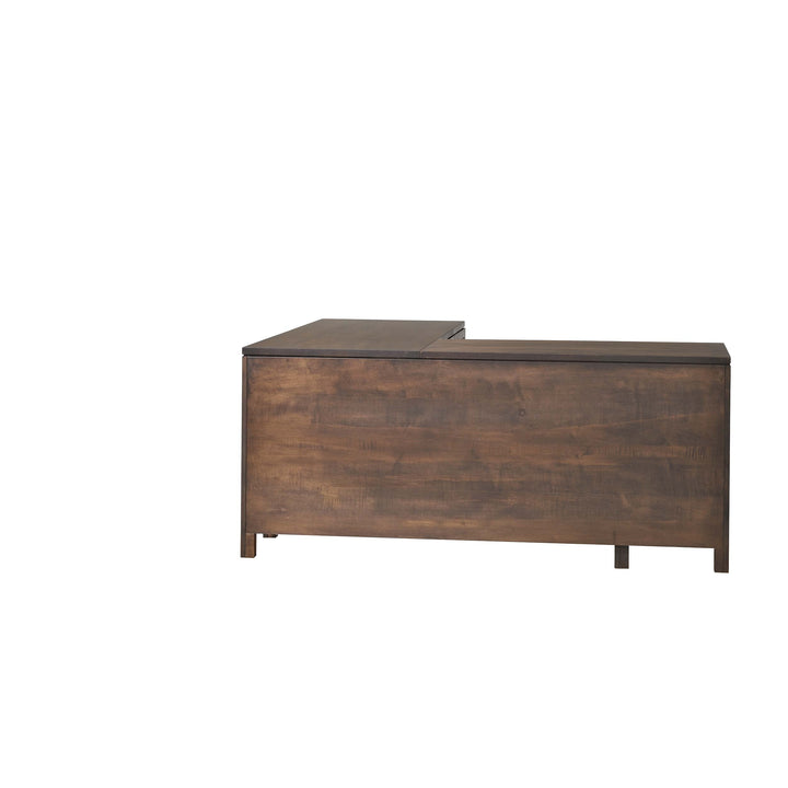 QW Amish Leon L Shape Desk w/ Optional Hutch