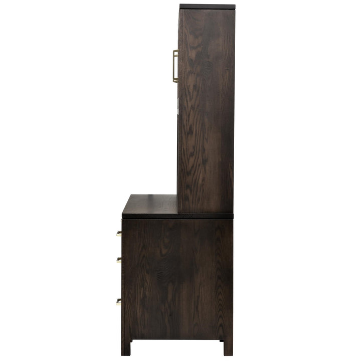 QW Amish Leon Wall Desk w/ Optional Hutch