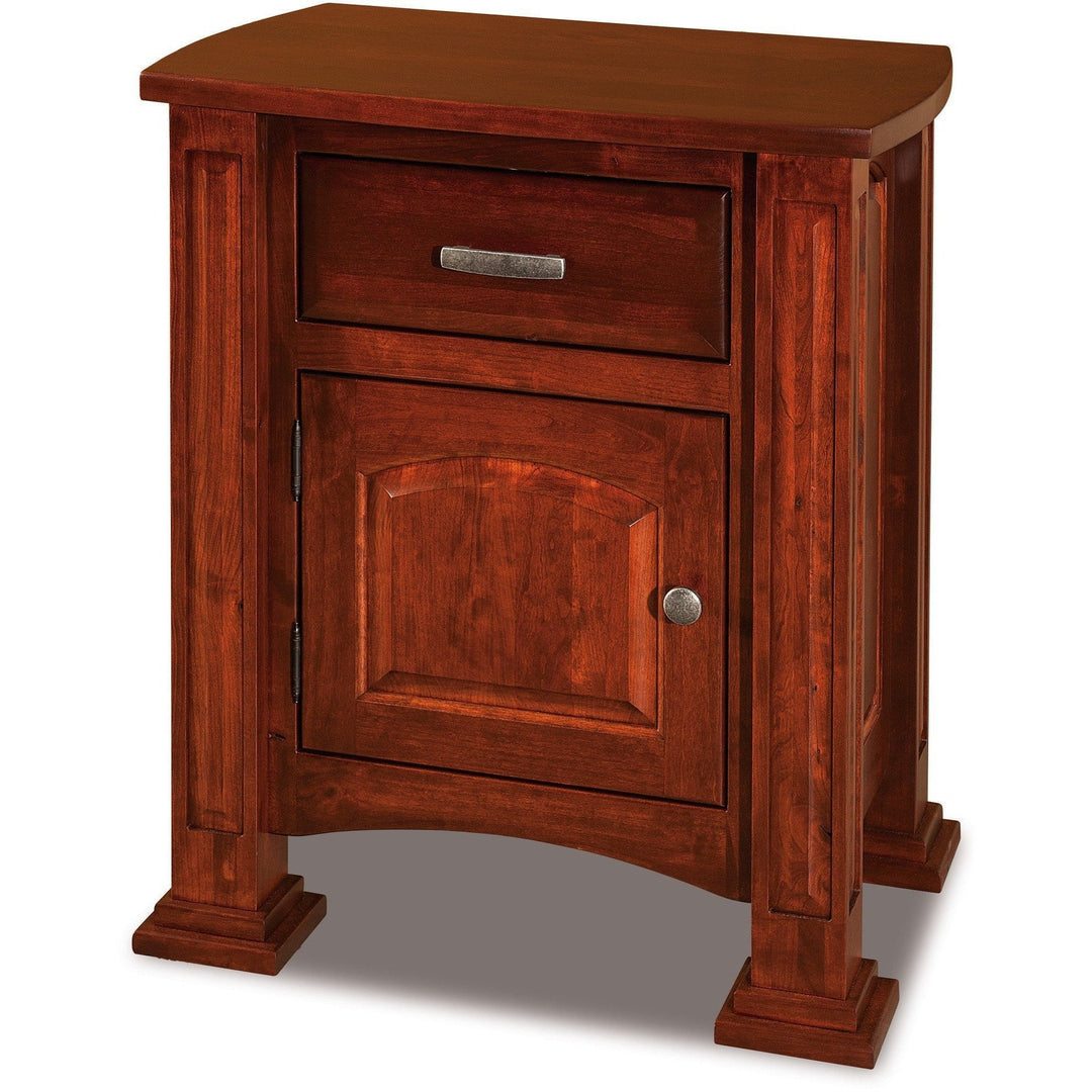 QW Amish Lexington 1 Drawer, 1 Door Nightstand