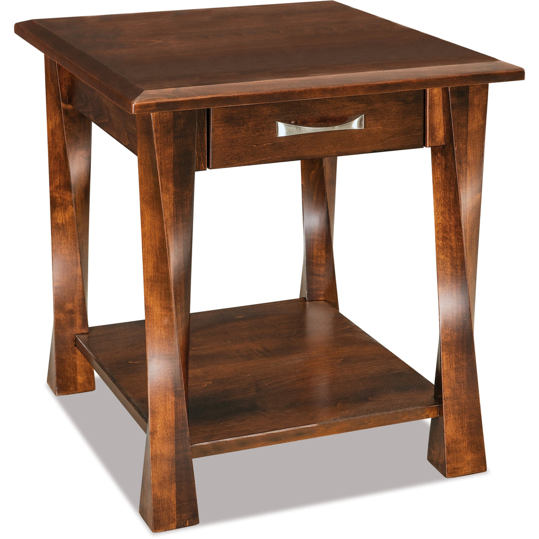 QW Amish Lexington Arc End Table