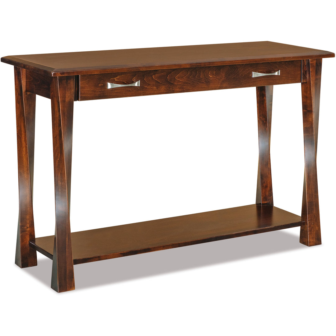 QW Amish Lexington Arc Sofa Table