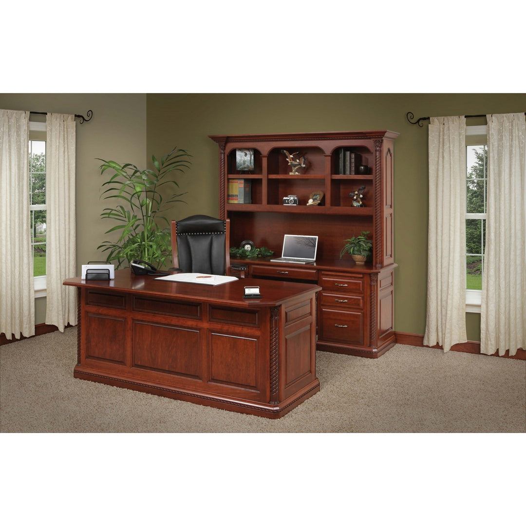 QW Amish Lexington Office Executive Desk