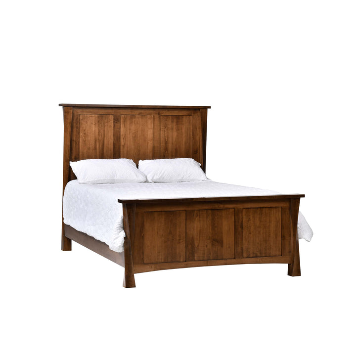 QW Amish Lexington Twist Bed