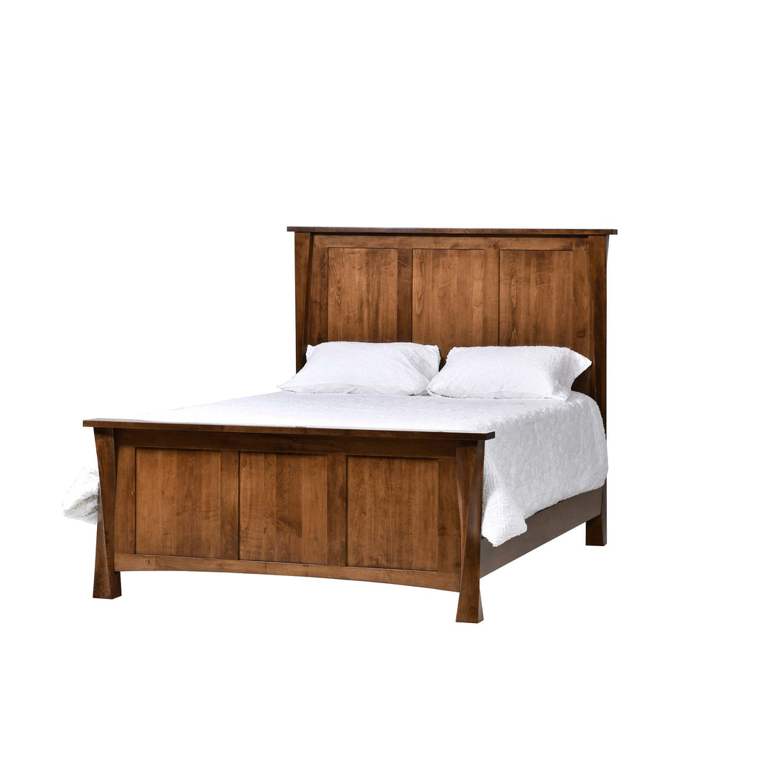 QW Amish Lexington Twist Bed