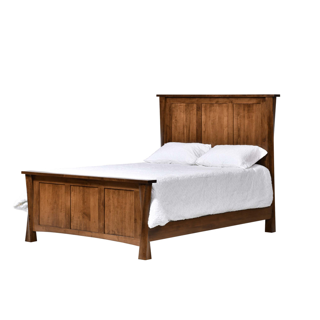 QW Amish Lexington Twist Bed