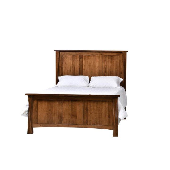 QW Amish Lexington Twist Bed