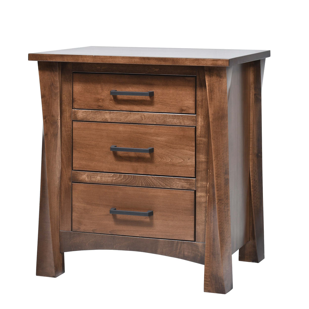 QW Amish Lexington Twist Nightstand