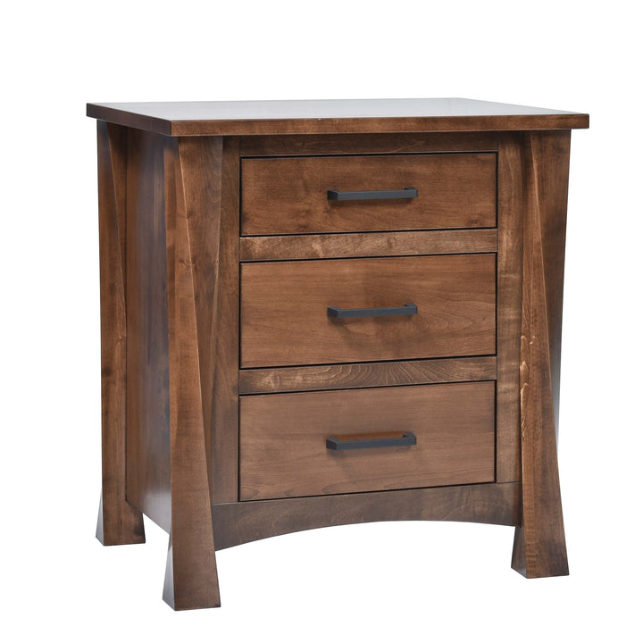 QW Amish Lexington Twist Nightstand