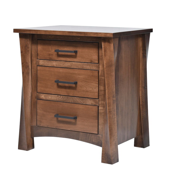 QW Amish Lexington Twist Nightstand