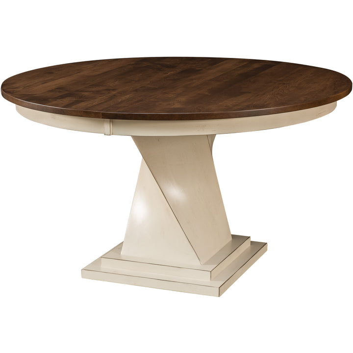 QW Amish Lexington Twist Pedestal Table