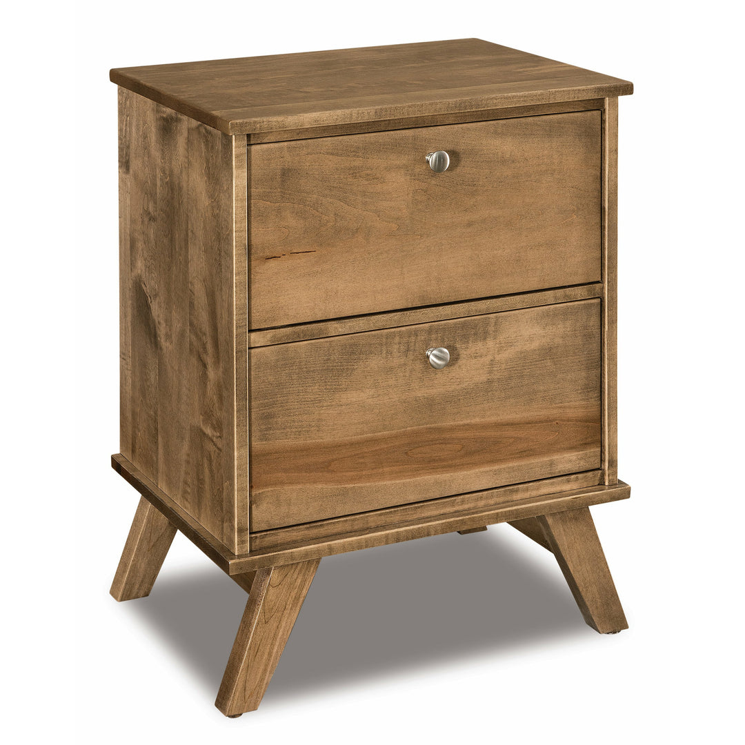 QW Amish Liberty 2 Drawer Nightstand