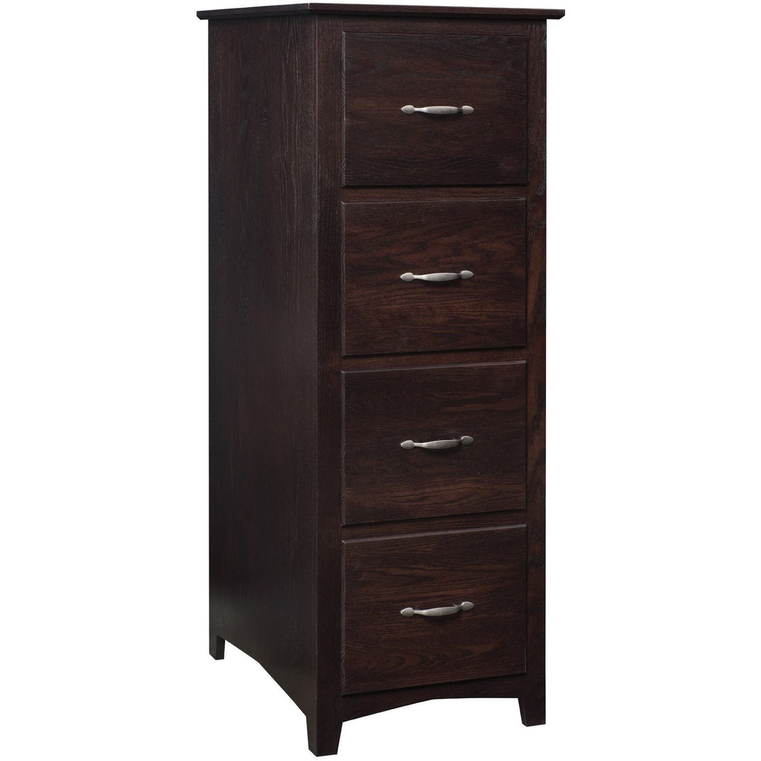 QW Amish Linwood 4 Drawer File