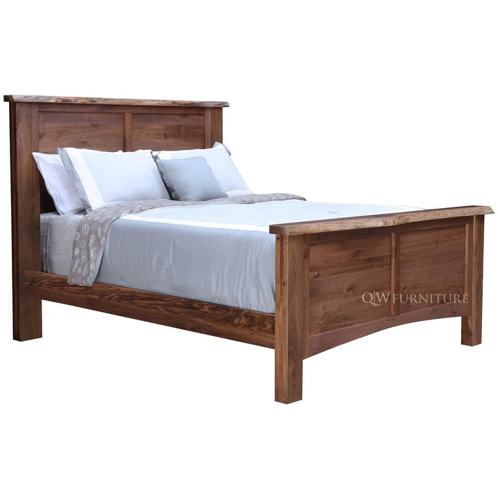 QW Amish Live Edge Bed