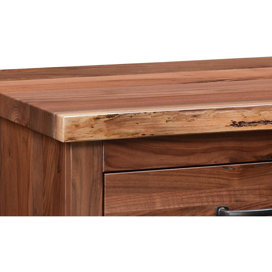 QW Amish Live Edge Nightstand