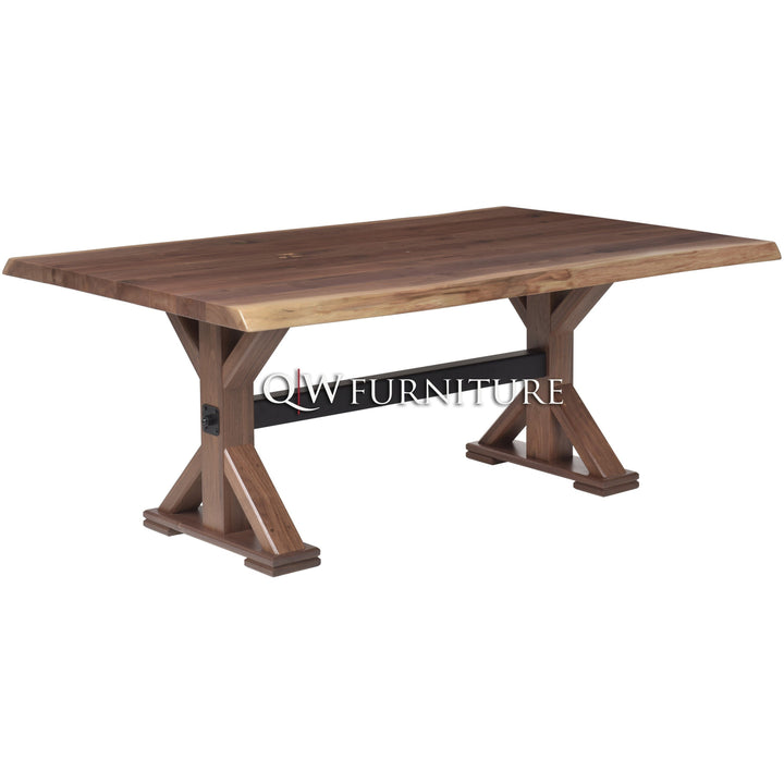 QW Amish Live Edge Table