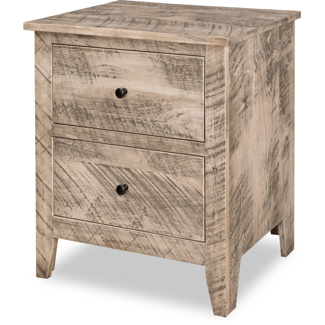 QW Amish Livingston 2 Drawer Nightstand