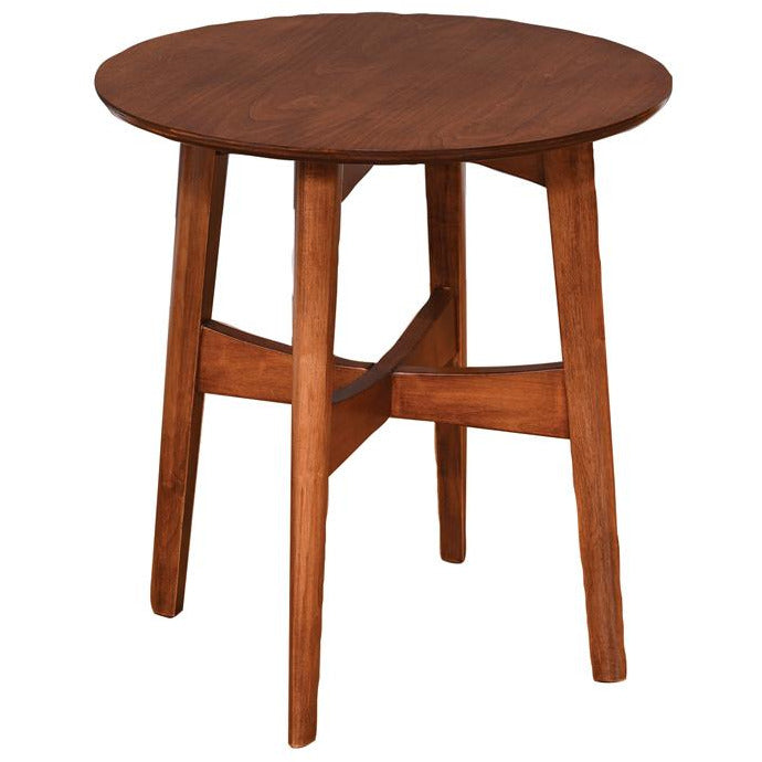 QW Amish Lodi 22" Round End Table