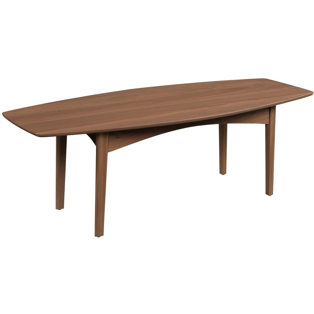 QW Amish Lodi Bowed Coffee Table