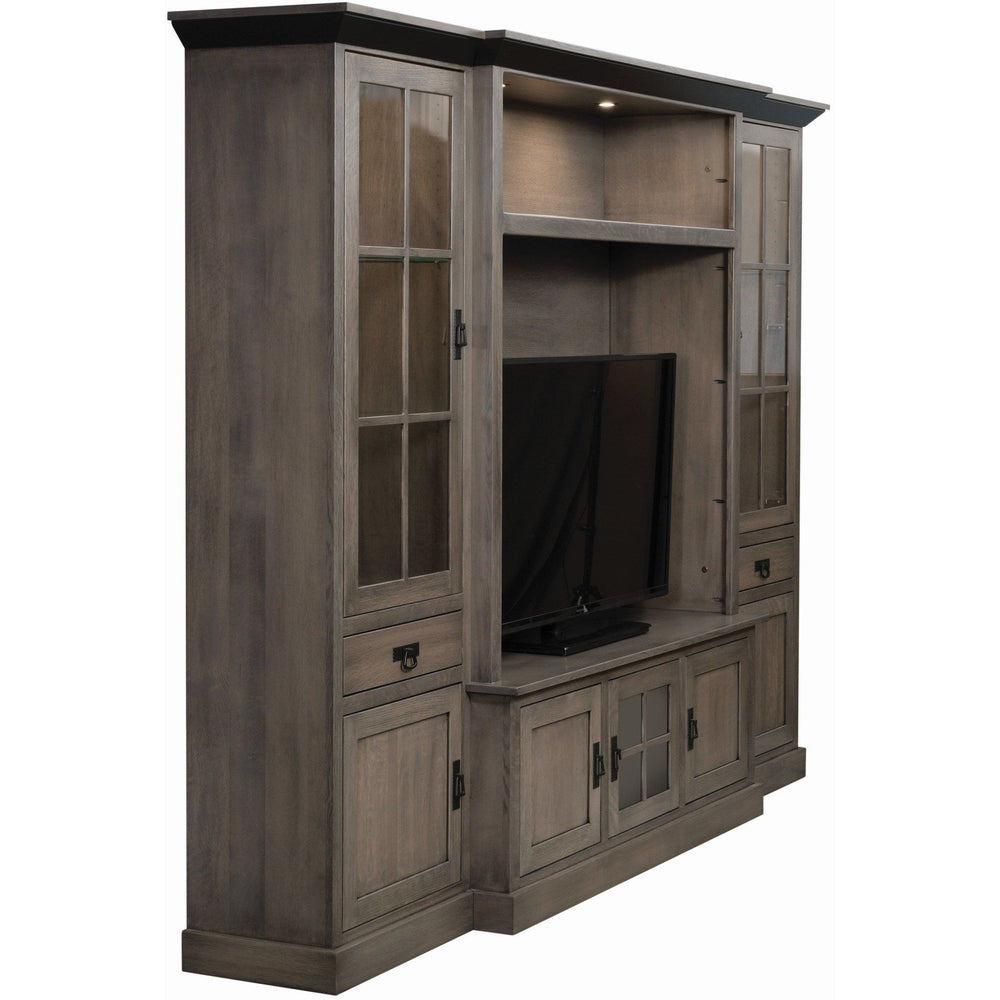 QW Amish Lynwood Wall Unit SPLC-SC-54W LYNWOOD