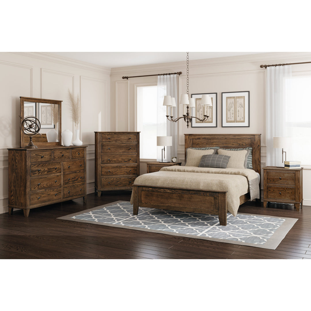 QW Amish Madison 2 Drawer Nightstand