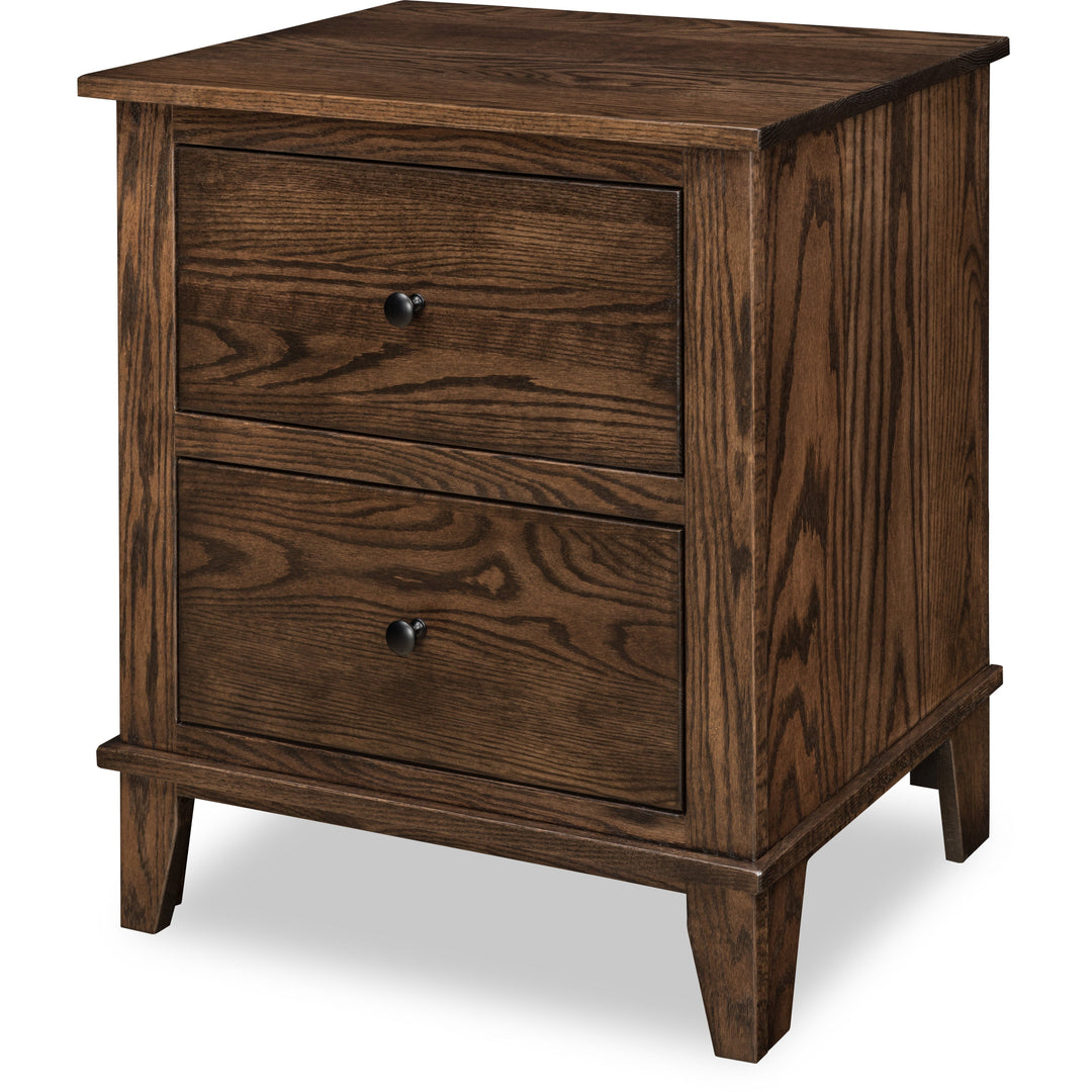 QW Amish Madison 2 Drawer Nightstand