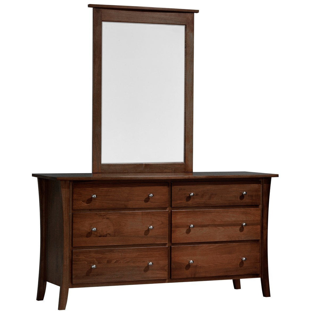 QW Amish Manhattan Dresser & Optional Mirror