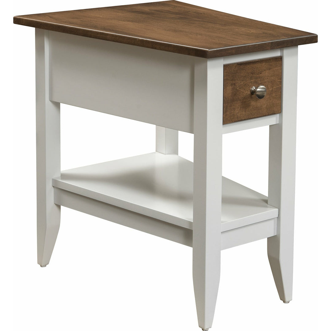 QW Amish Manhattan Wedge End Table