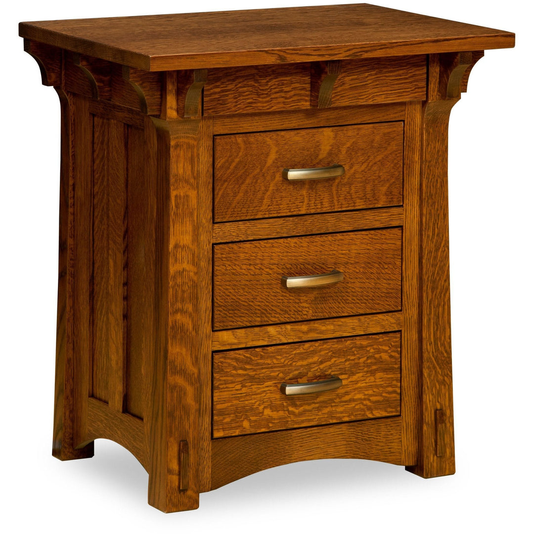 QW Amish Manitoba 4 Drawer Nightstand